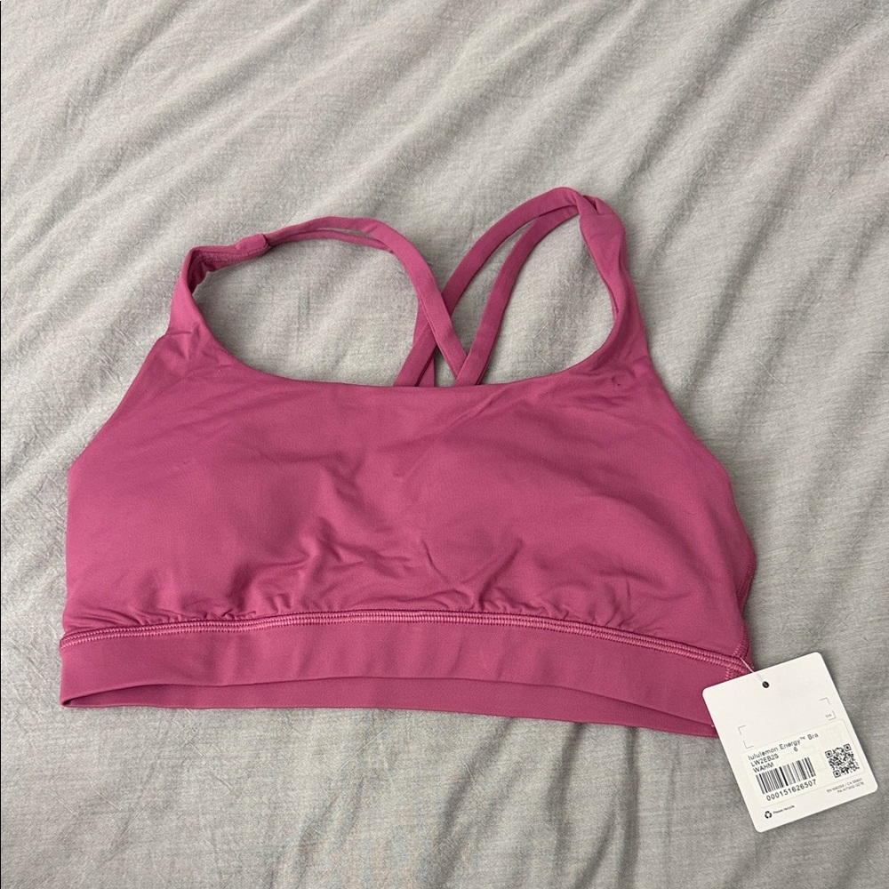 Lululemon Athletica Magenta Sports Bra